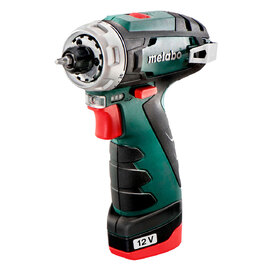 Аккумуляторная дрель-шуруповерт Metabo PowerMaxx BS Basic Set + набор бит — Фото 1