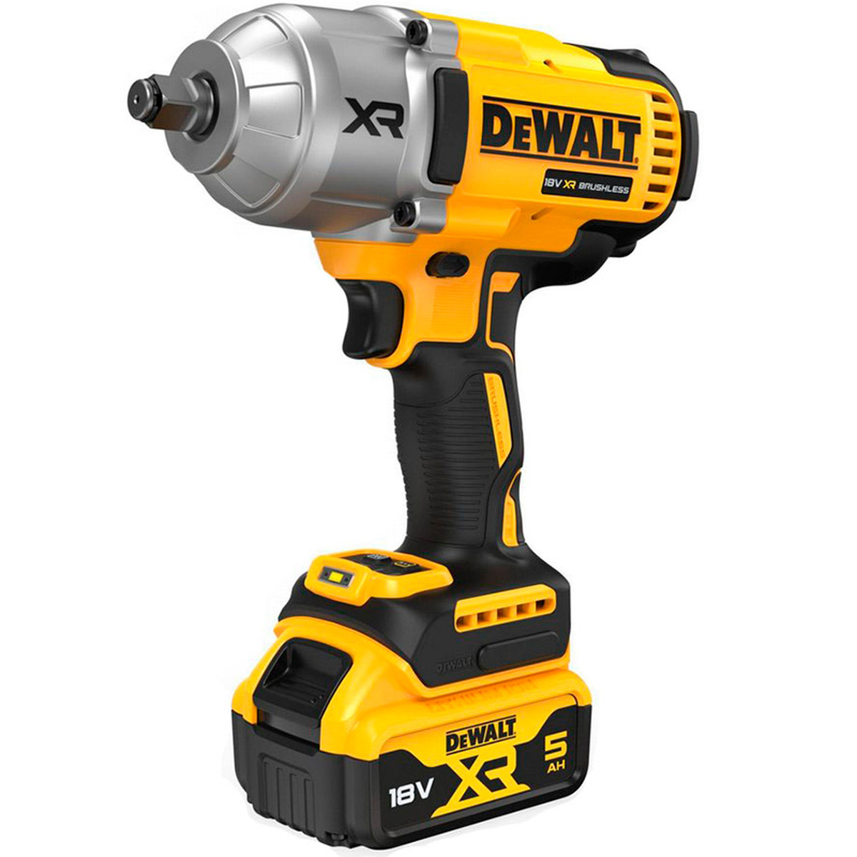 Аккумуляторный гайковерт DeWalt DCF900P2T ударный — Фото 1